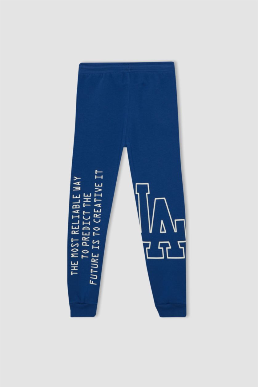 GARÇONS Bleu Pantalon Coupe Régulière