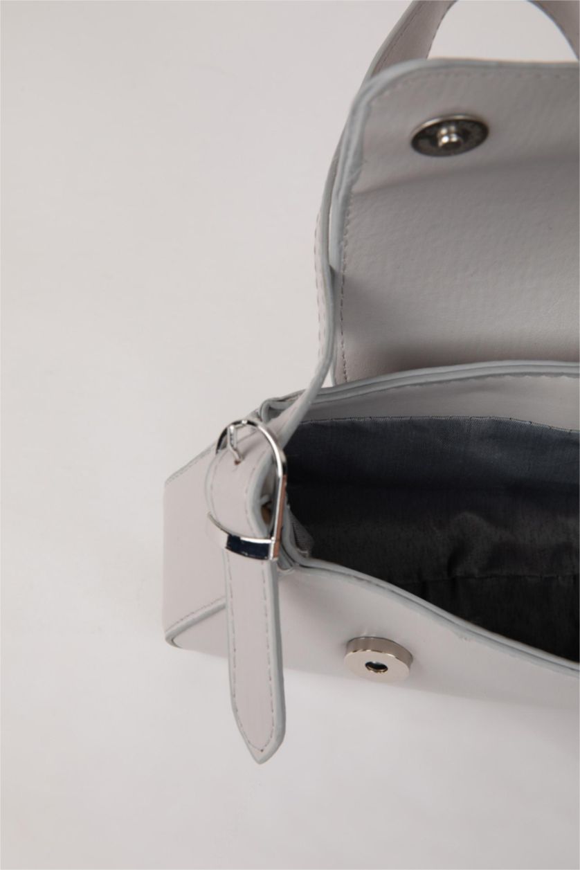 نساء رمادي شنطة يد