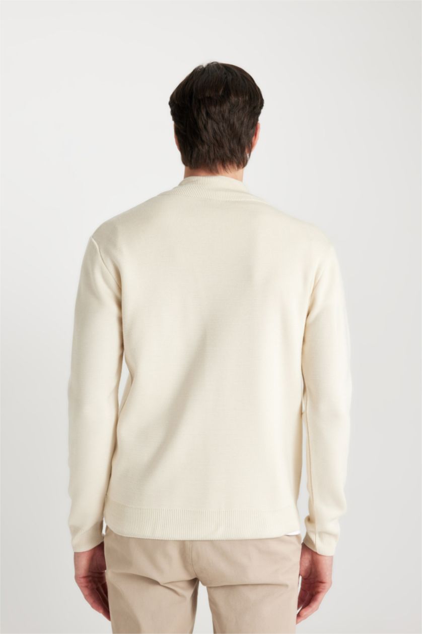 MAN Sand Standard Fit Knitwear Pullover
