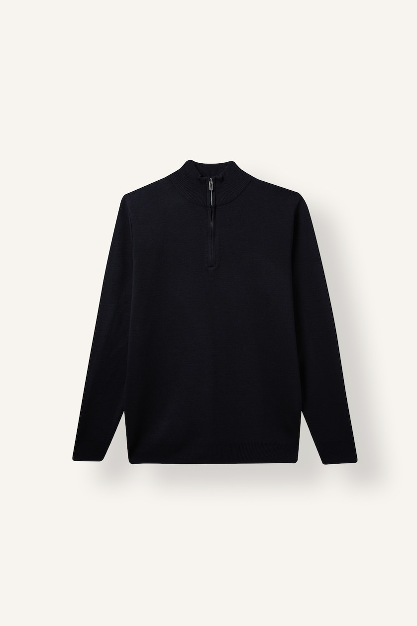 MAN NAVY Standard Fit Knitwear Pullover