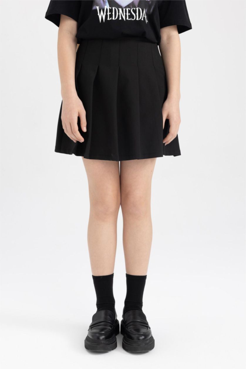 FILLES Noir Jupe Plissée Fille