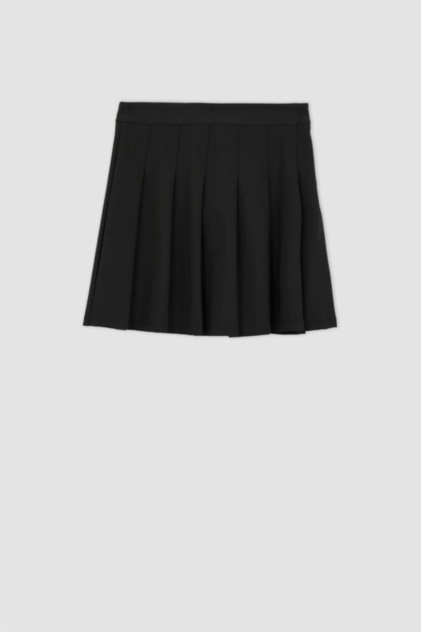 FILLES Noir Jupe Plissée Fille