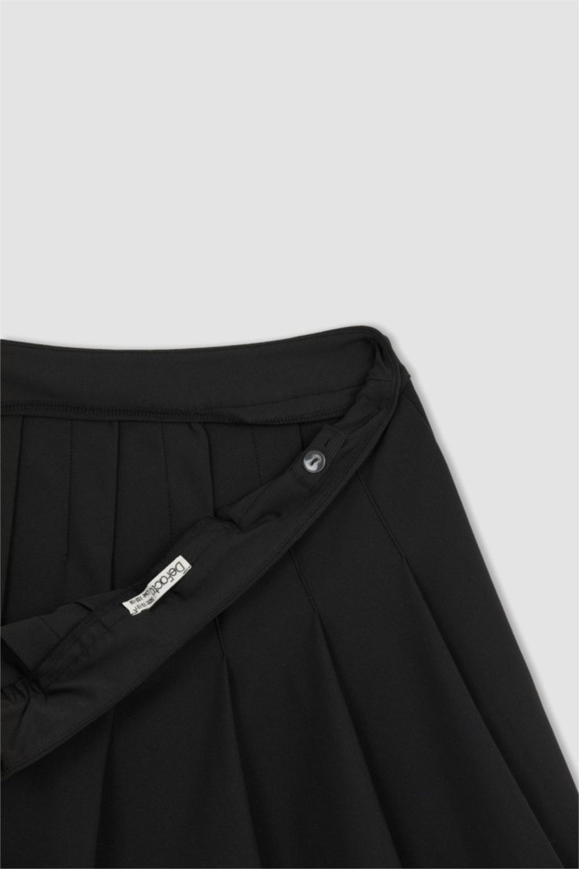 FILLES Noir Jupe Plissée Fille