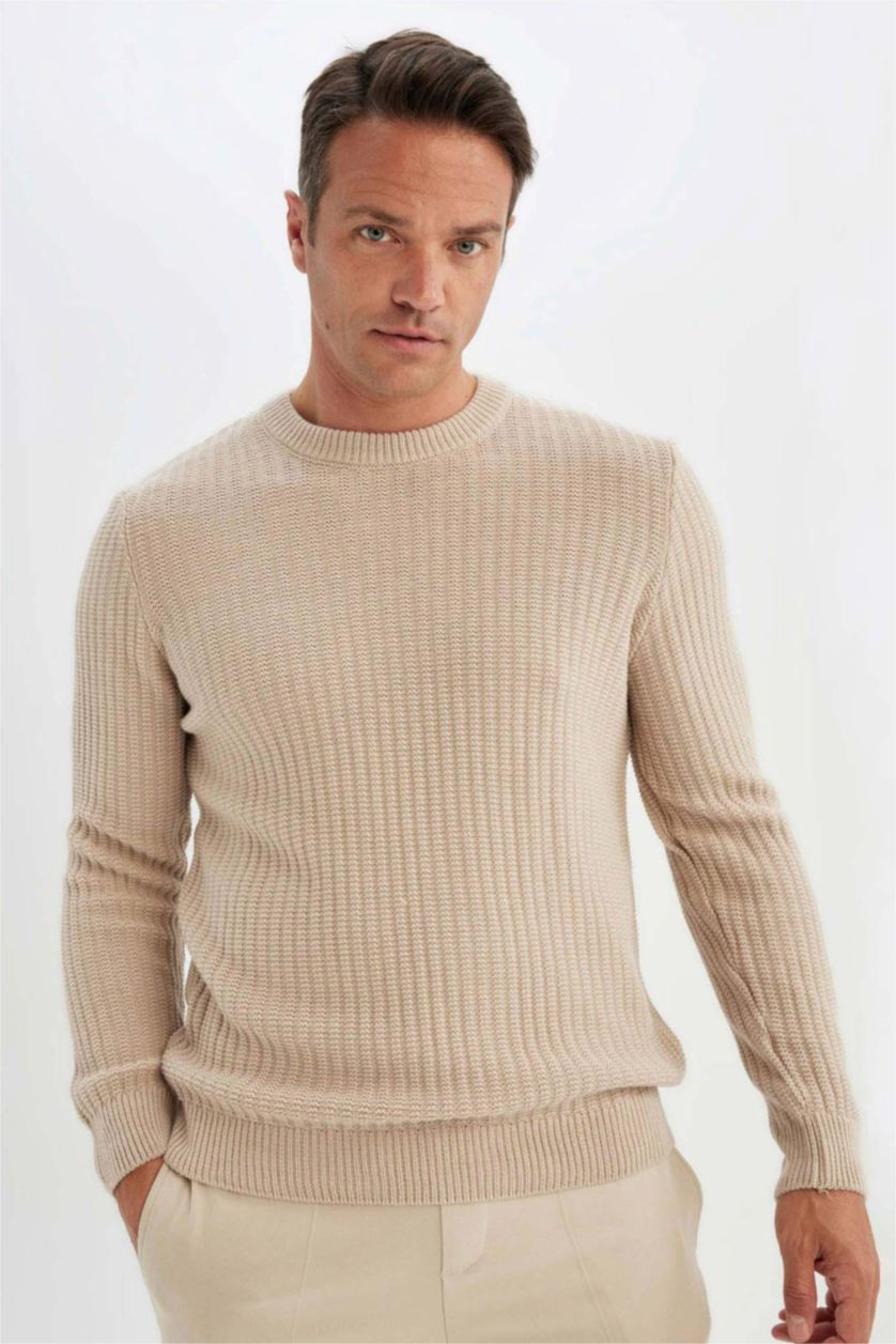 رجال فيزوني Standard Fit Knitwear Pullover