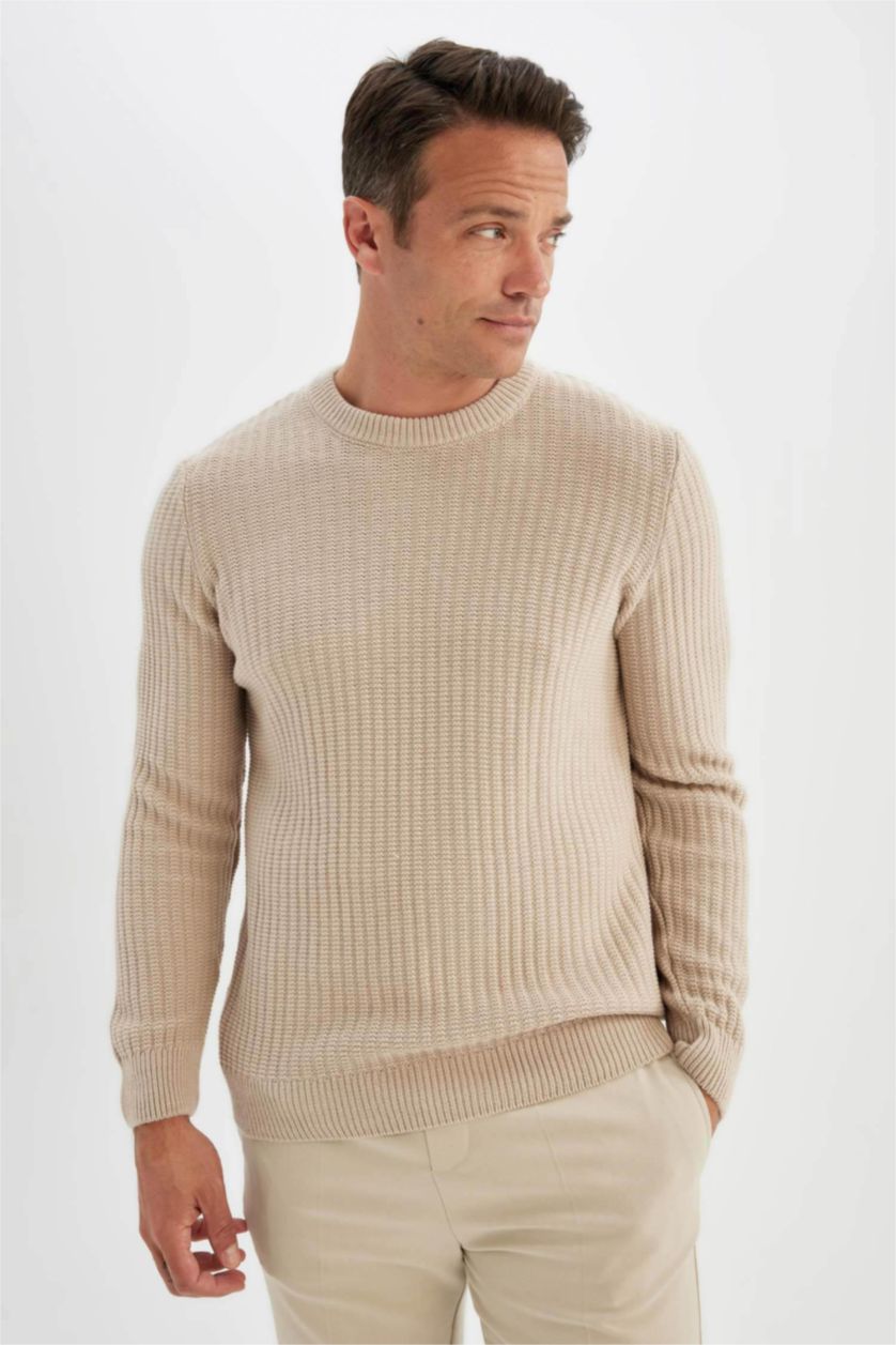 رجال فيزوني Standard Fit Knitwear Pullover