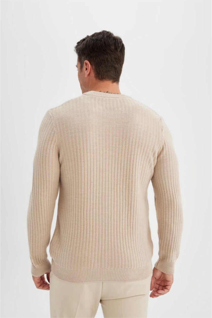 رجال فيزوني Standard Fit Knitwear Pullover
