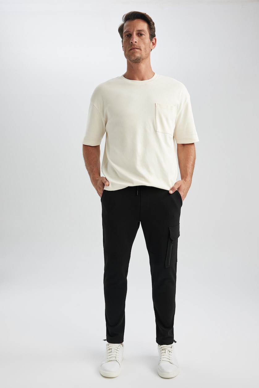رجال أسود jogger Trousers
