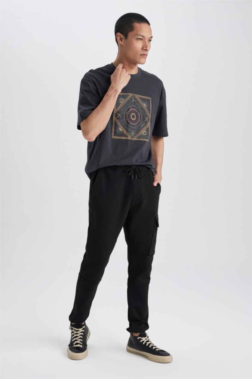 HOMME Noir Coupe jogging