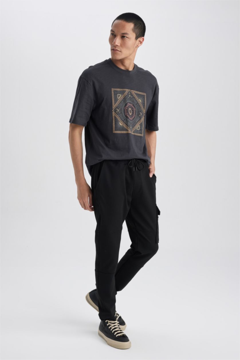 HOMME Noir Coupe jogging