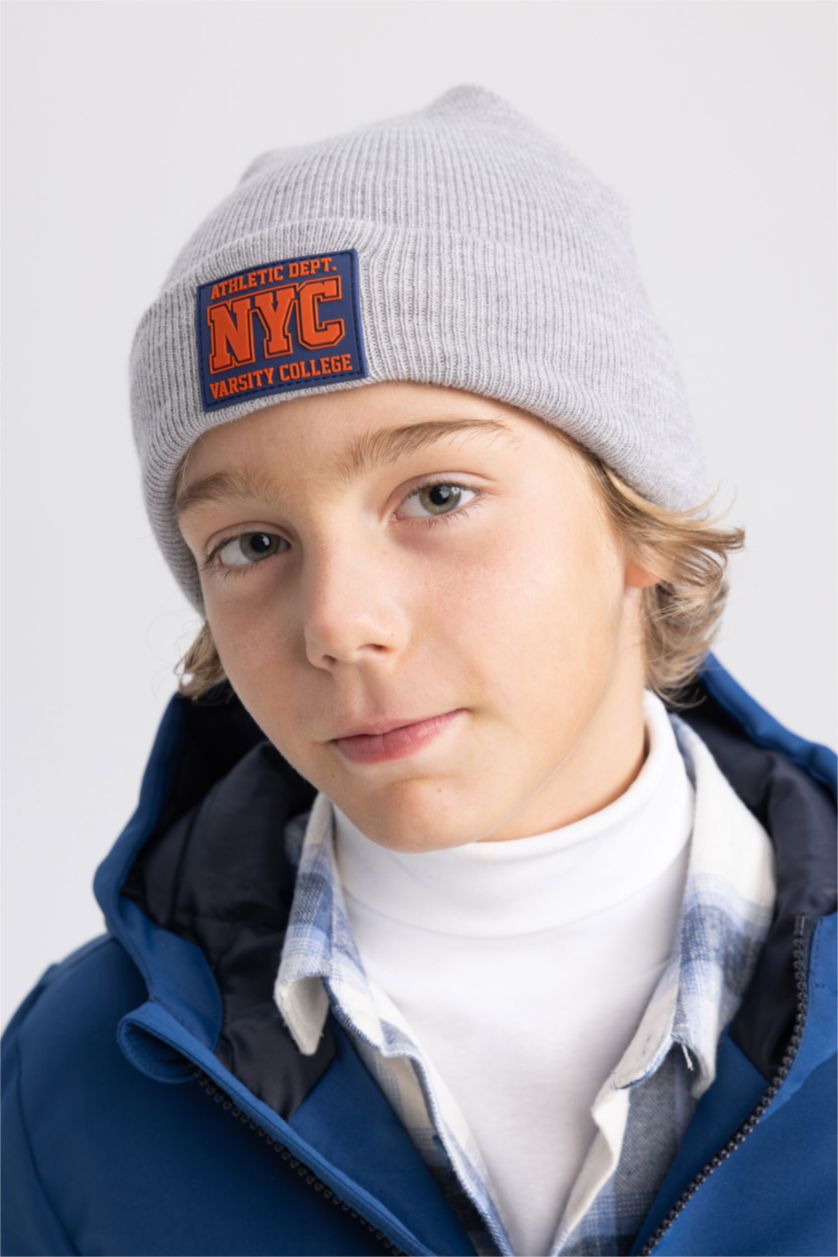 BOYS & TEENS Grey Boy Beret
