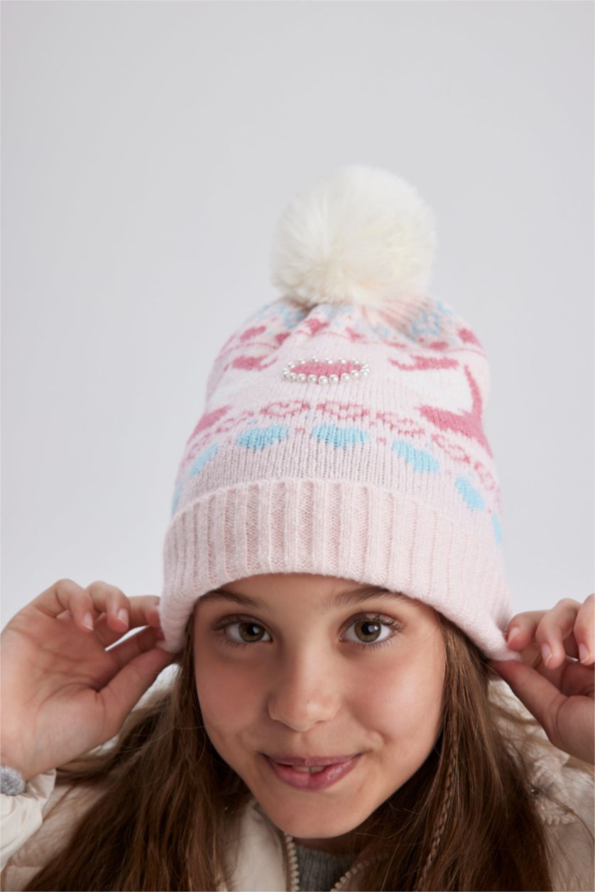 FILLES Rose Bonnet Pour Fille