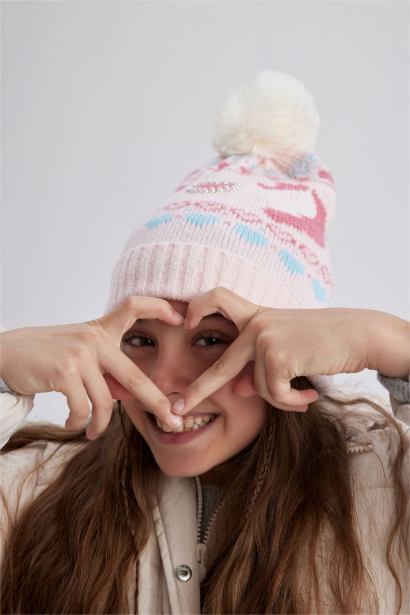 FILLES Rose Bonnet Pour Fille