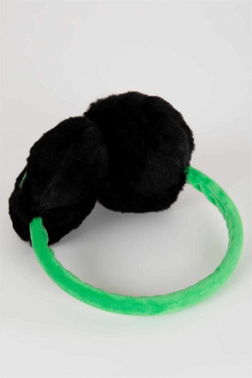 BOYS & TEENS Green Boy Plush earmuff