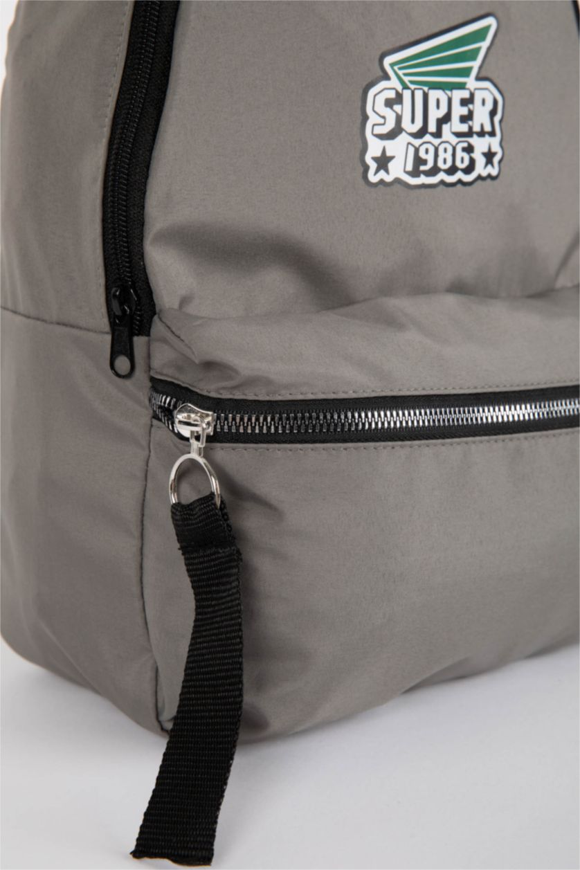 Erkek Çocuk - Genç Erkek Gri Erkek Çocuk Sırt Çantası