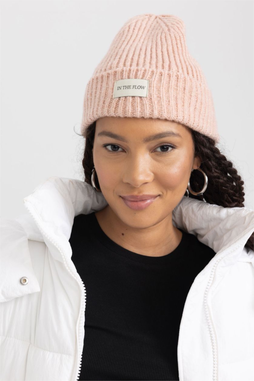 FEMME Rose Bonnet Pour Femme