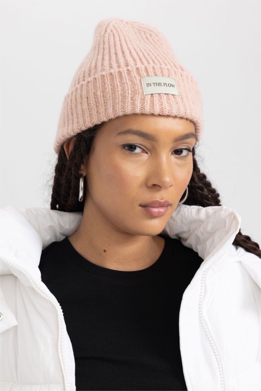 FEMME Rose Bonnet Pour Femme