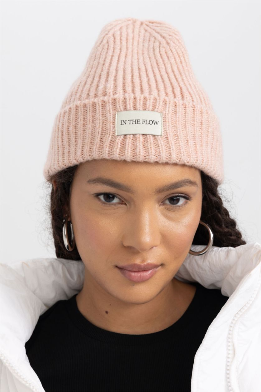 FEMME Rose Bonnet Pour Femme