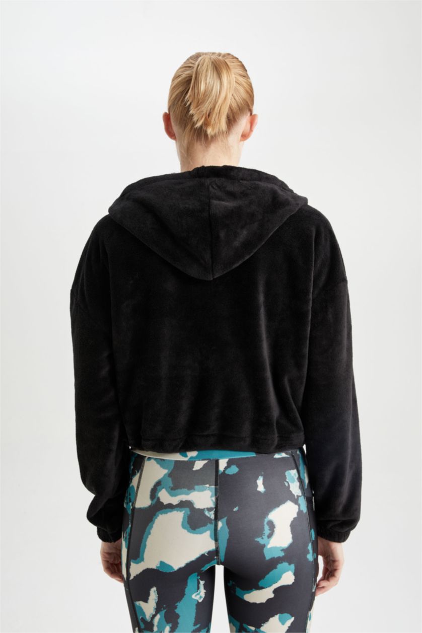 FEMME Noir Cardigan à  Poches de DeFactofit