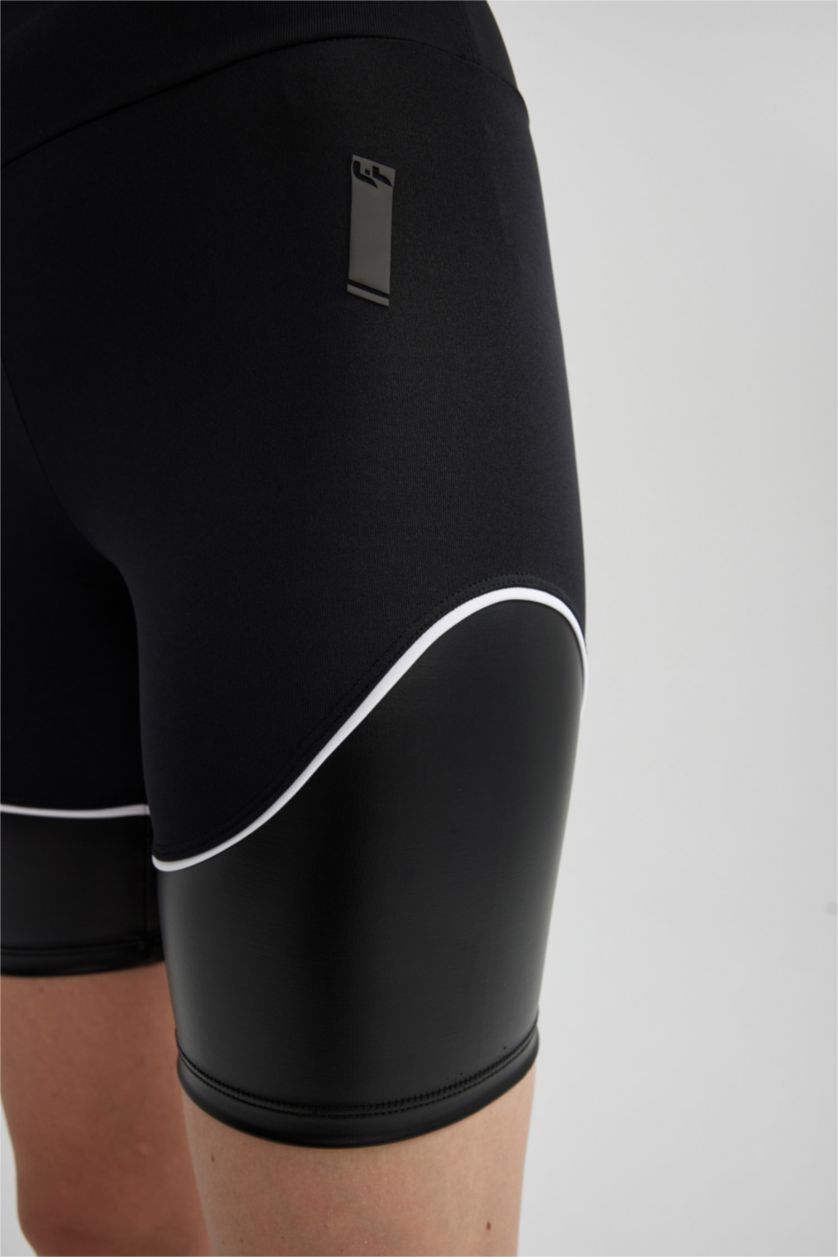 حريمي أسود ليجن بايكر رياضي أسود من DeFactoFit