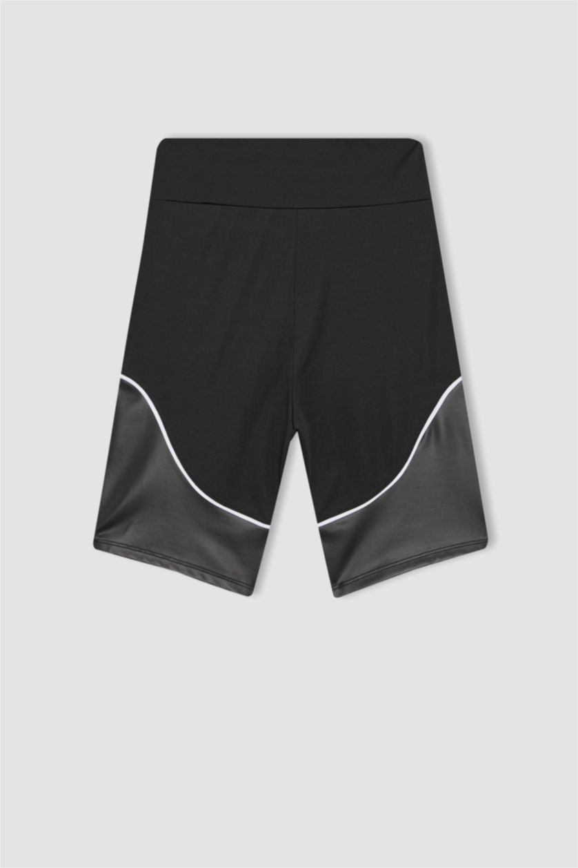 حريمي أسود ليجن بايكر رياضي أسود من DeFactoFit