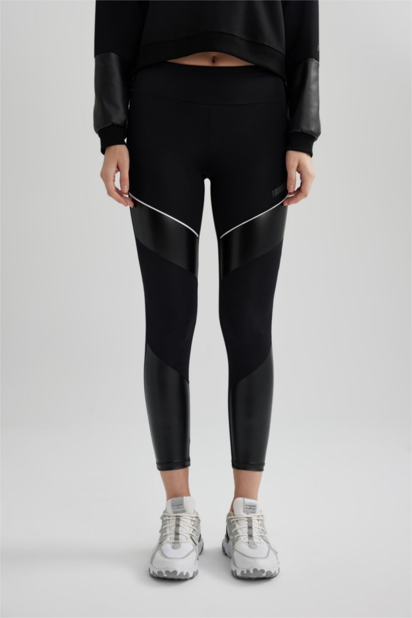 FEMME Noir Leggings à chevilles de DeFactofit