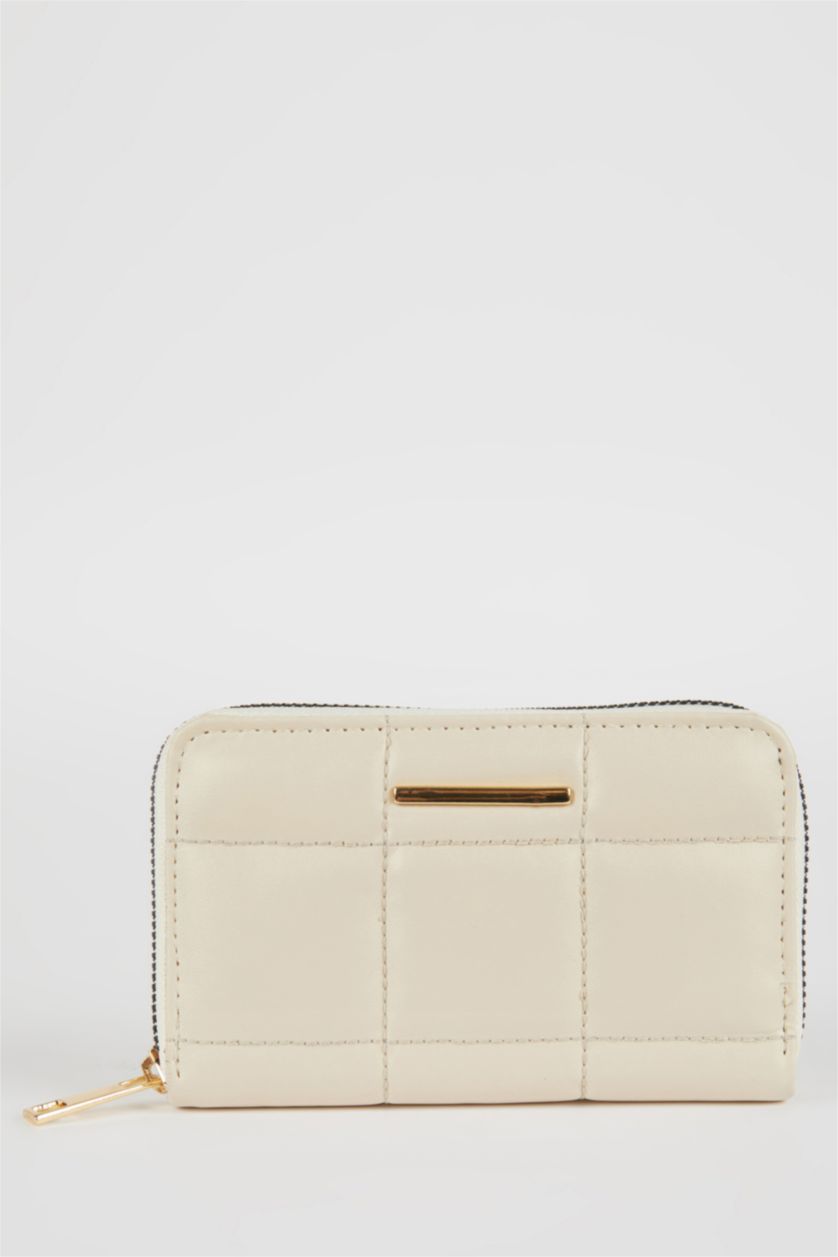 نساء بيج محفظة نسائي جلد صناعي