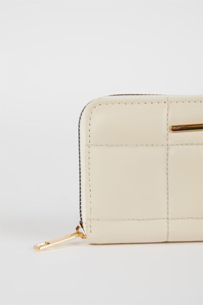 نساء بيج محفظة نسائي جلد صناعي