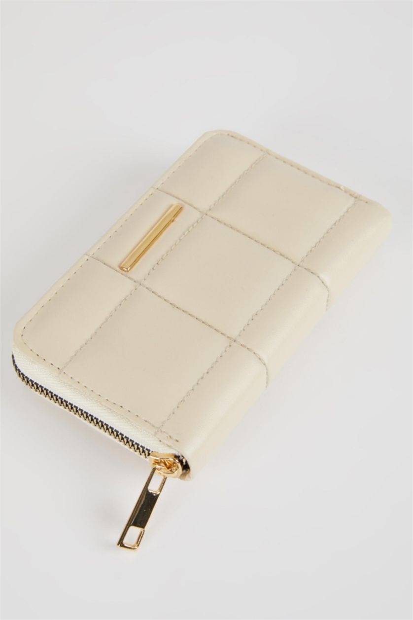 نساء بيج محفظة نسائي جلد صناعي