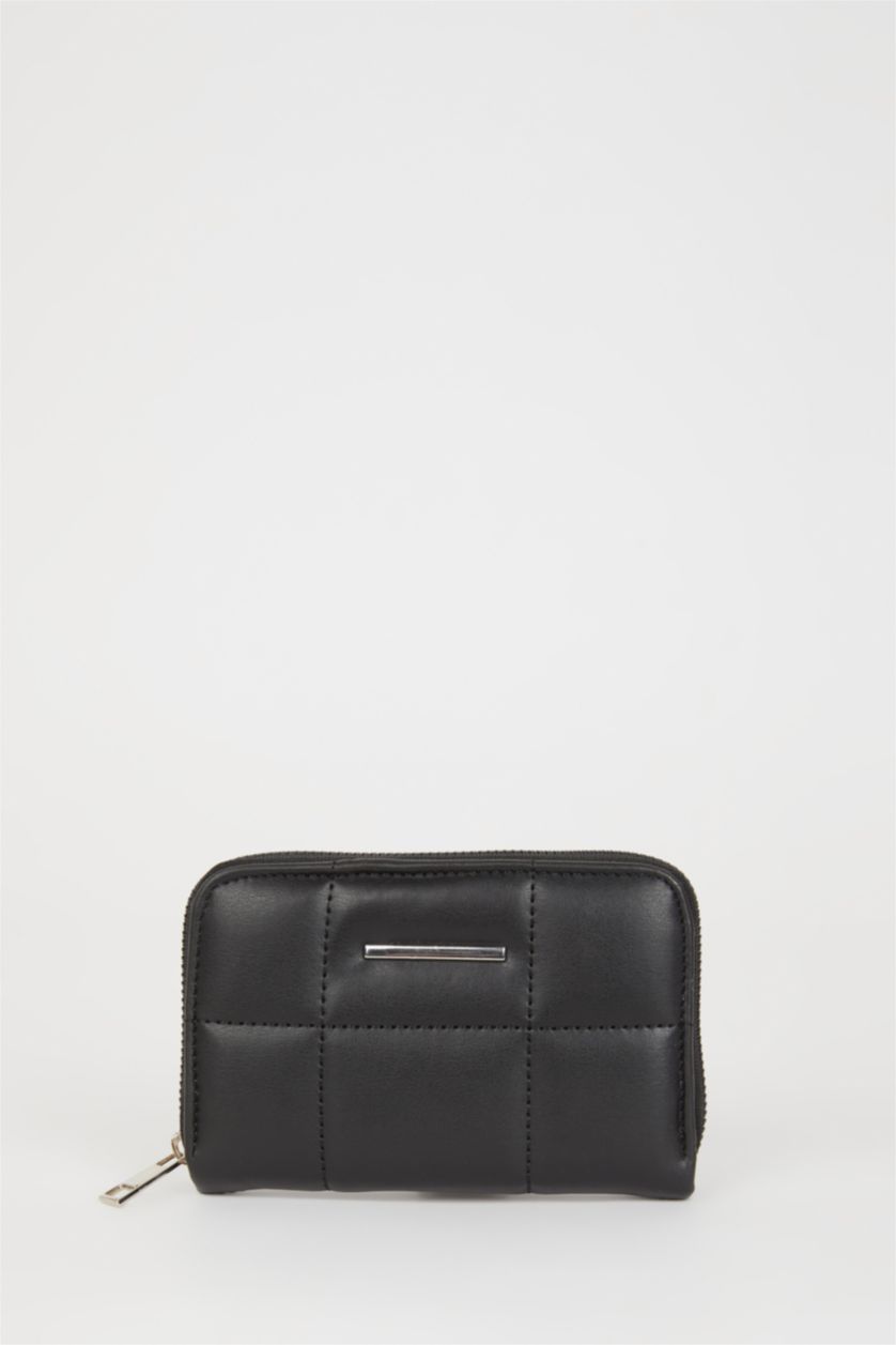 Kadın Siyah Kadın Suni Deri Cüzdan