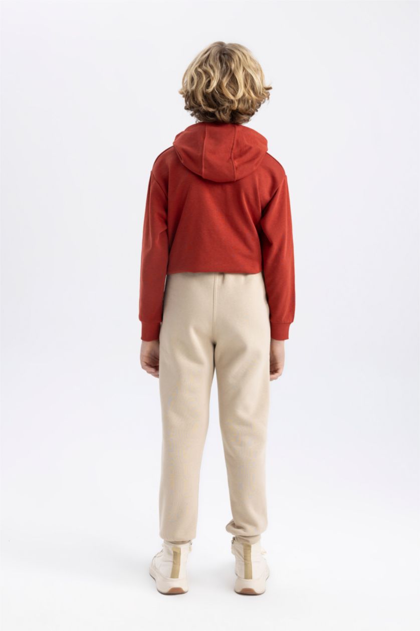 Мальчики и подростки Слоновая кость Спортивные штаны стандартного кроя для мальчиков