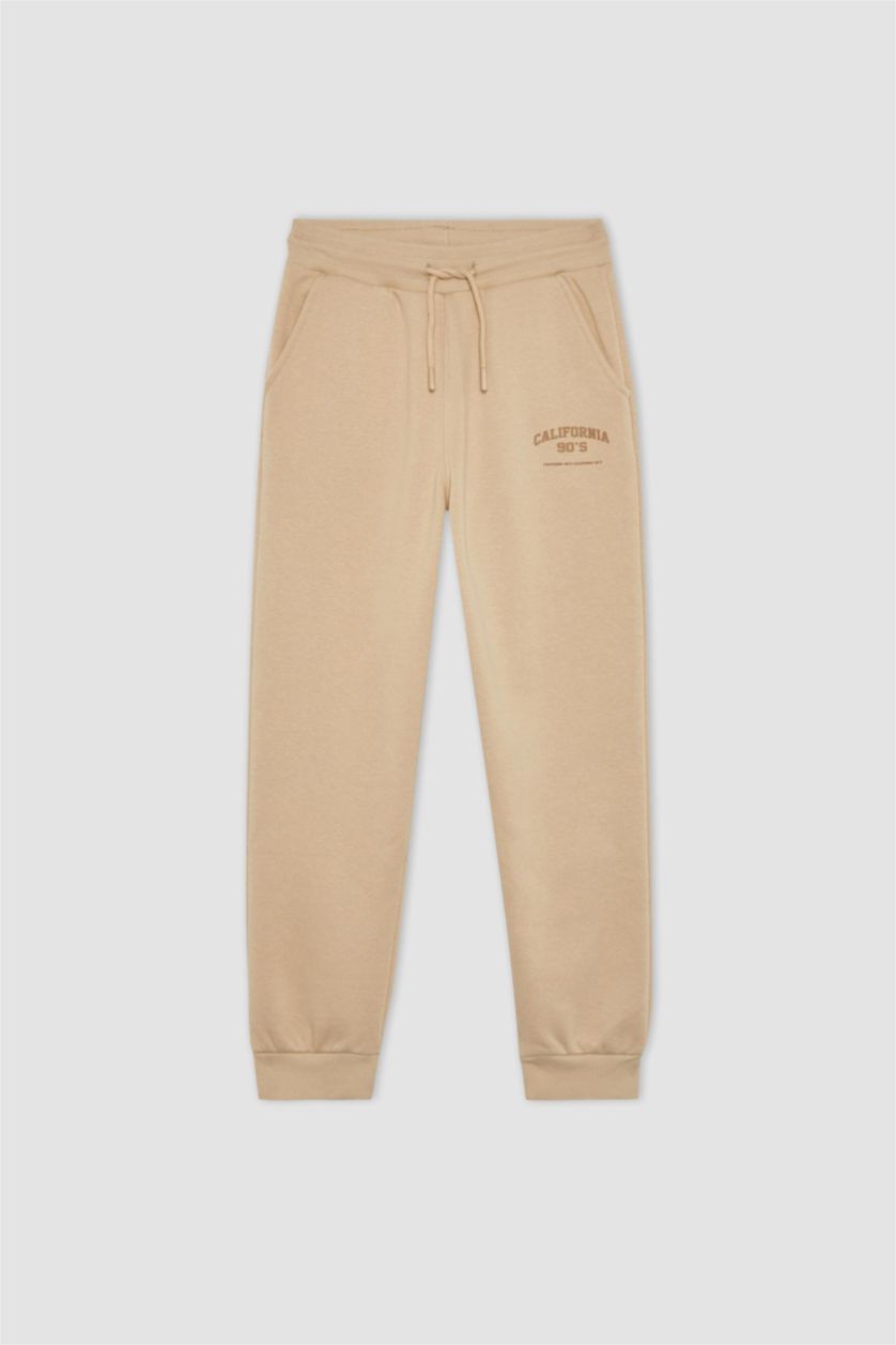 Мальчики и подростки Слоновая кость Спортивные штаны стандартного кроя для мальчиков