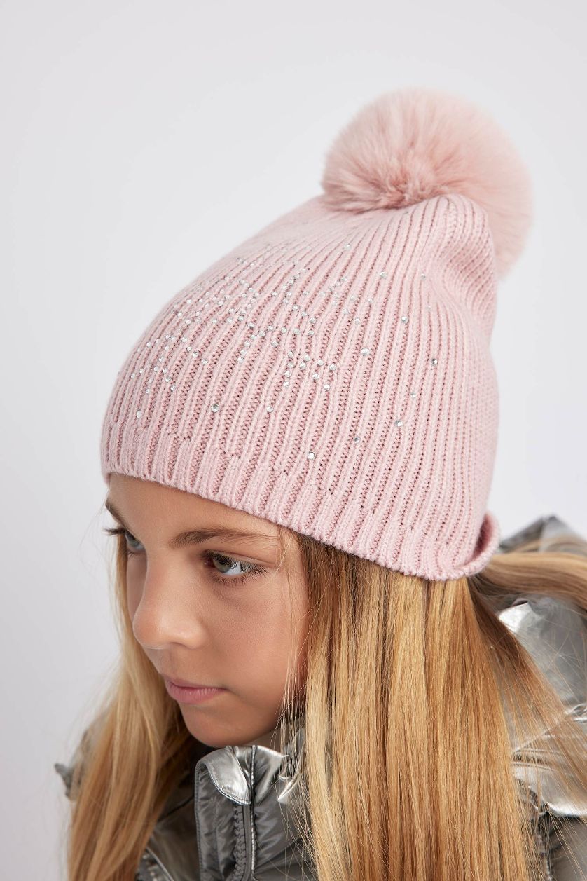 GIRLS & TEENS Pink Girl Beret
