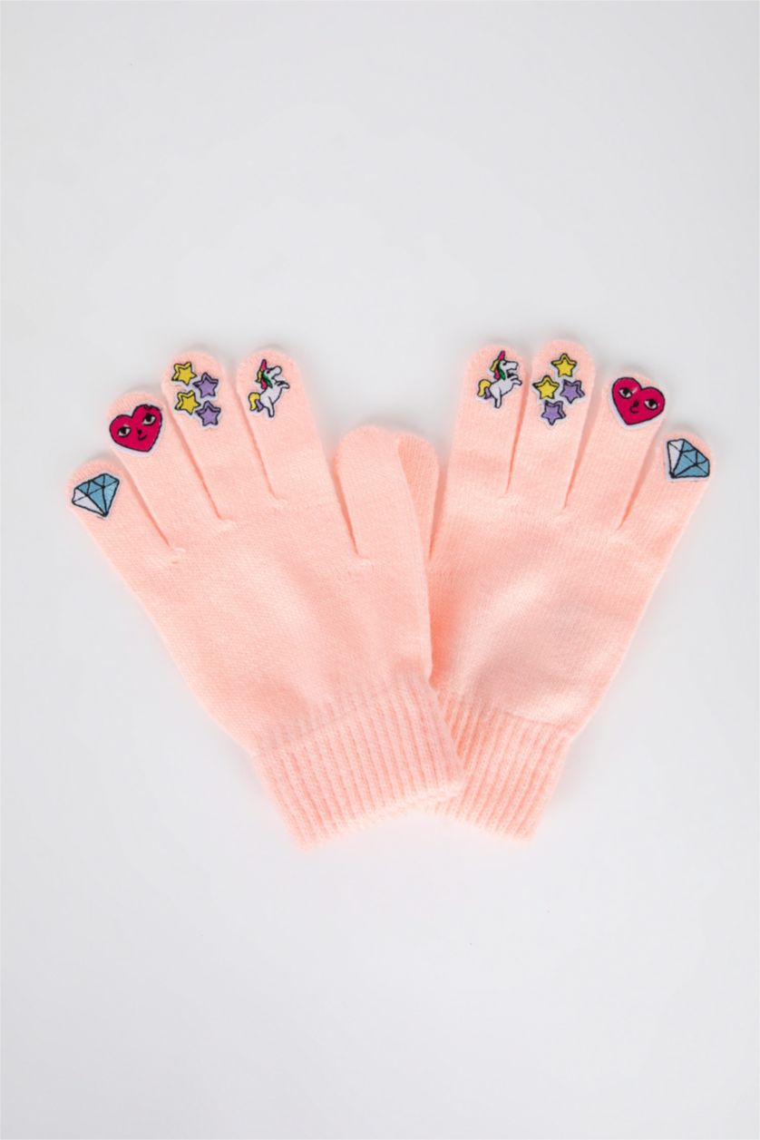 GIRLS & TEENS Pink Girl Gloves