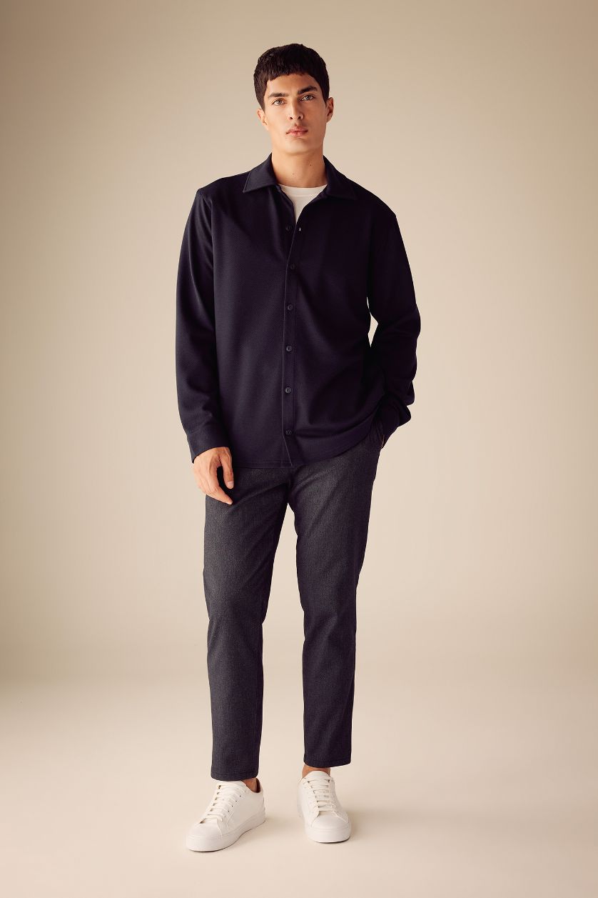 رجالي أسود بنطلون جوجر