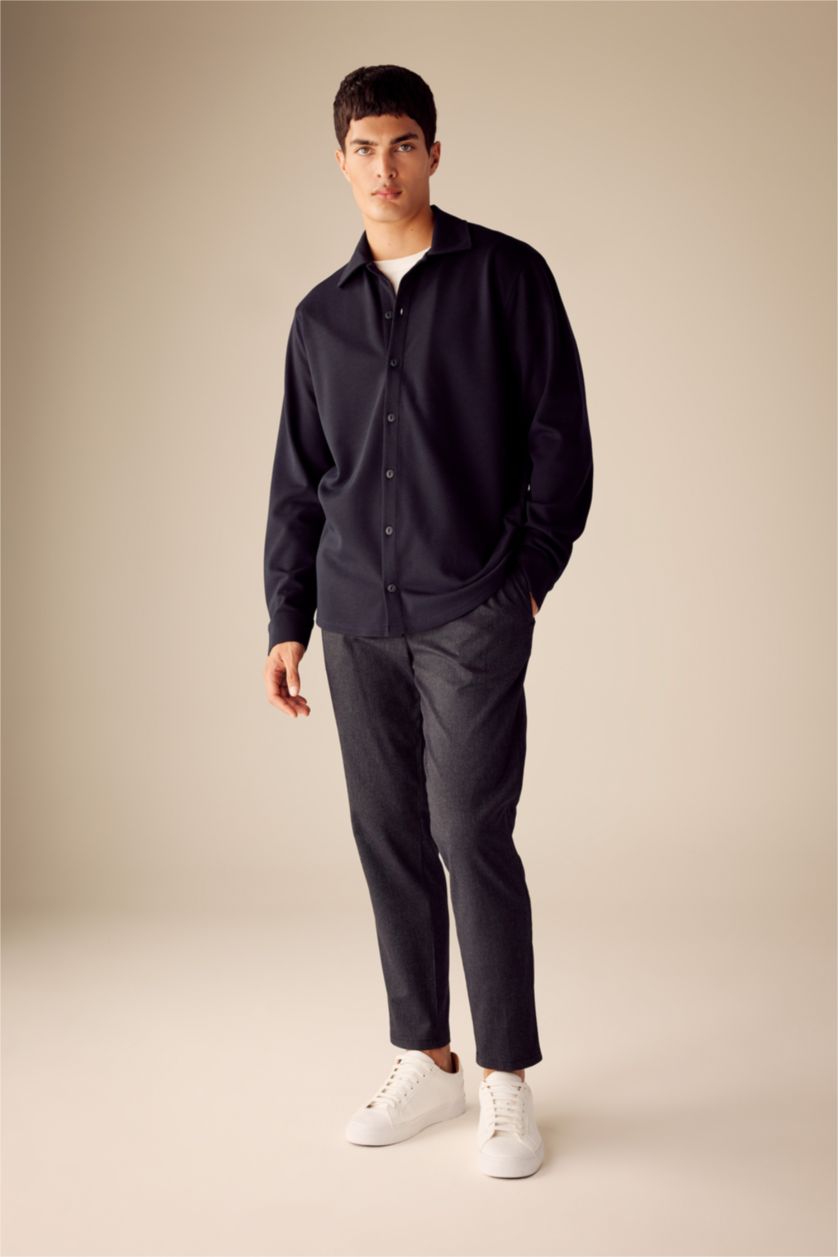 رجالي أسود بنطلون جوجر