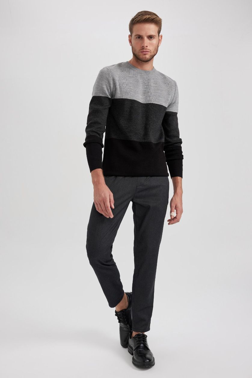 رجالي أسود بنطلون جوجر