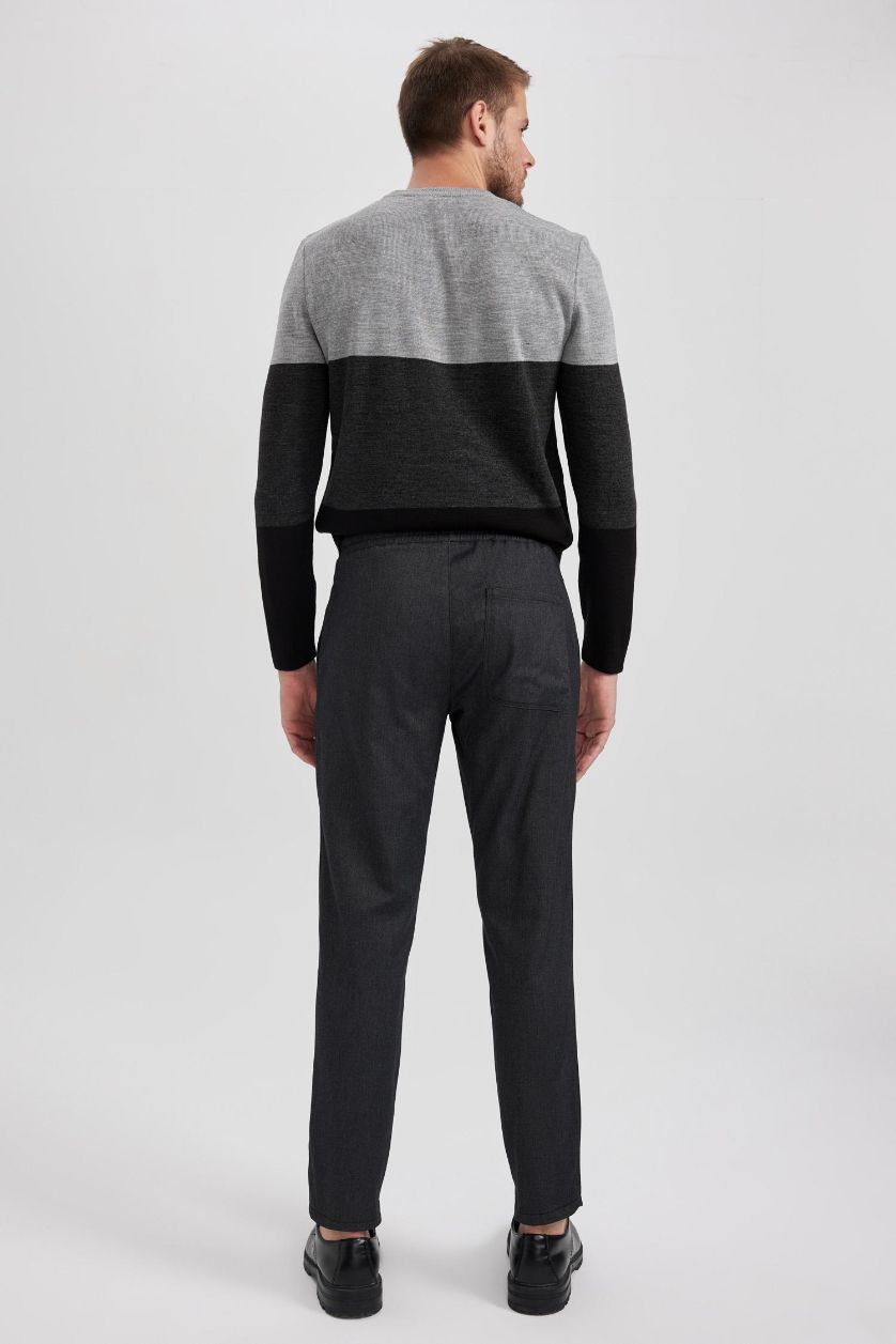 رجالي أسود بنطلون جوجر