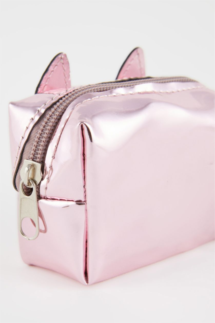 نساء وردي محفظة عملات نسائي