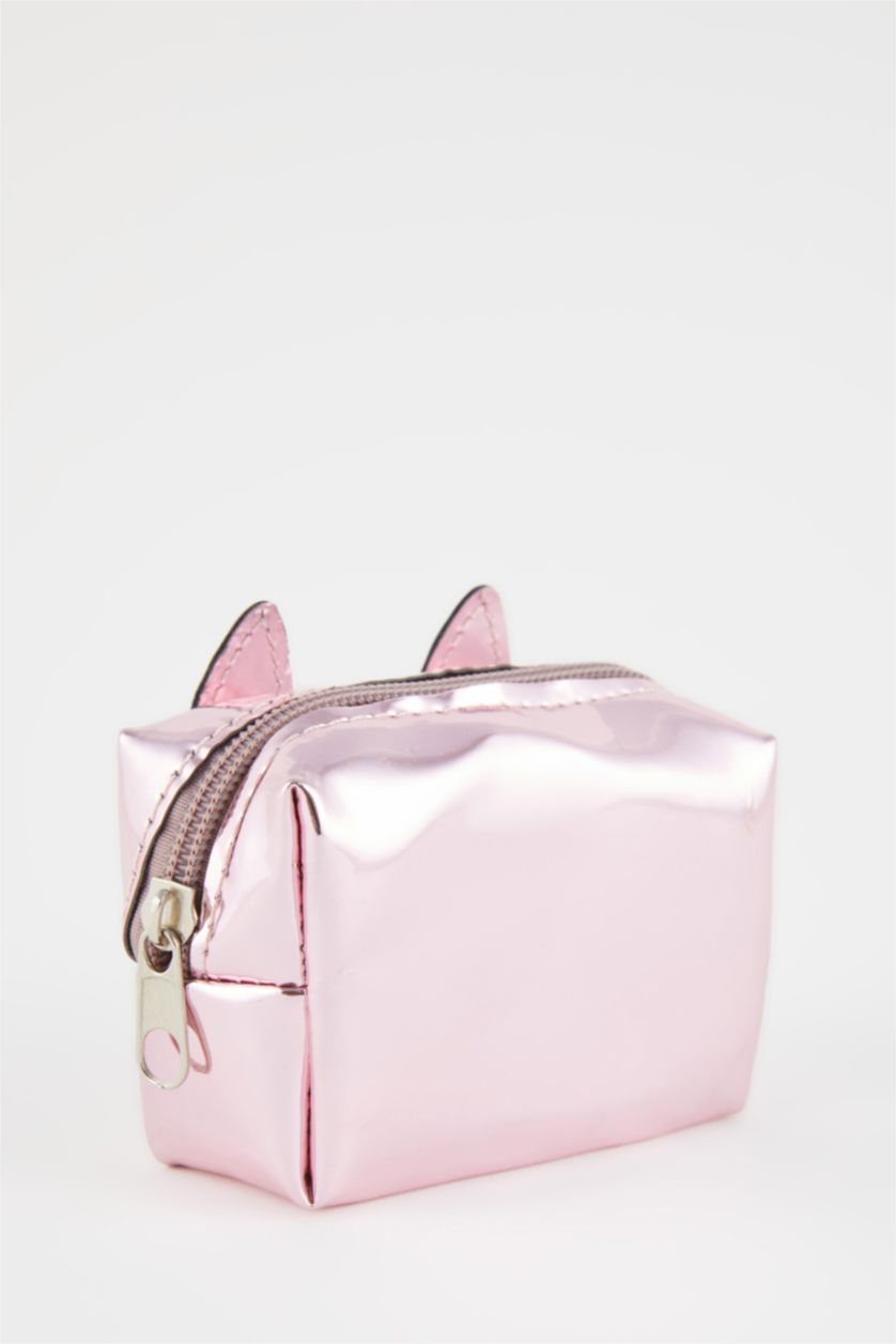 نساء وردي محفظة عملات نسائي