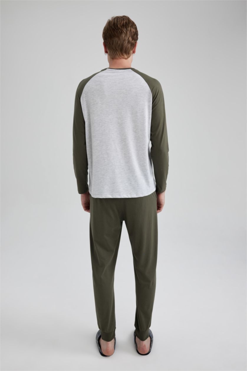 MAN Grey Melange 2 piece Regular Fit Set