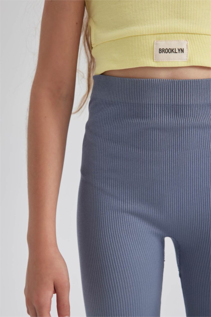 GIRLS & TEENS Grey Girl Slim Fit Leggings