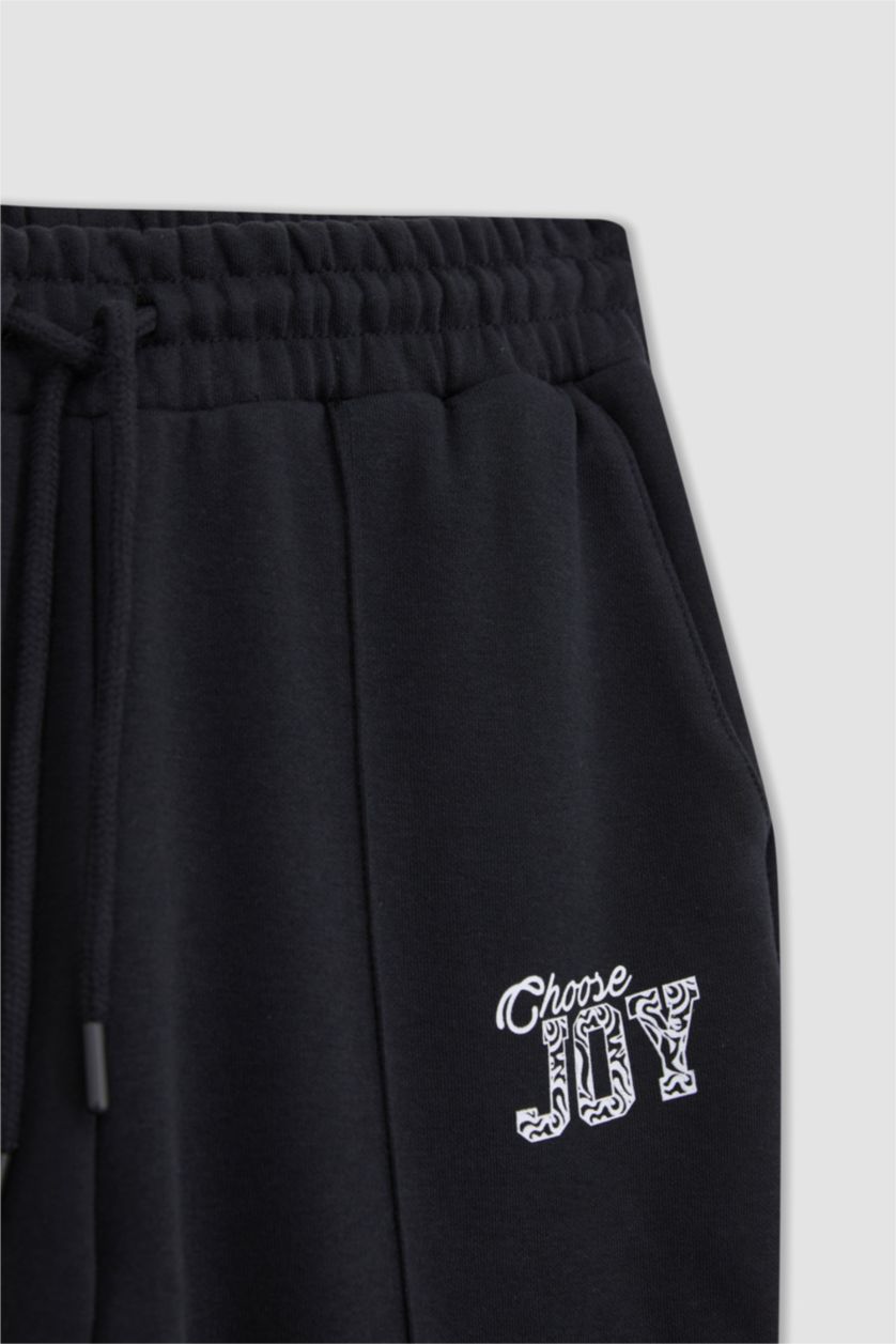 حريمي أسود بنطلون قصة عادية بجيب تقيل