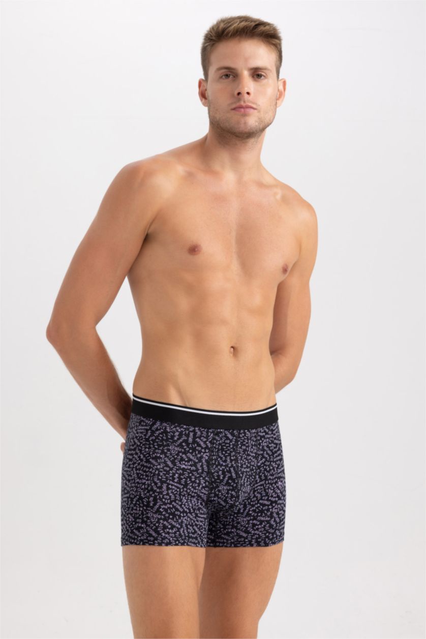 MAN Black 3 piece Regular Fit Boxer