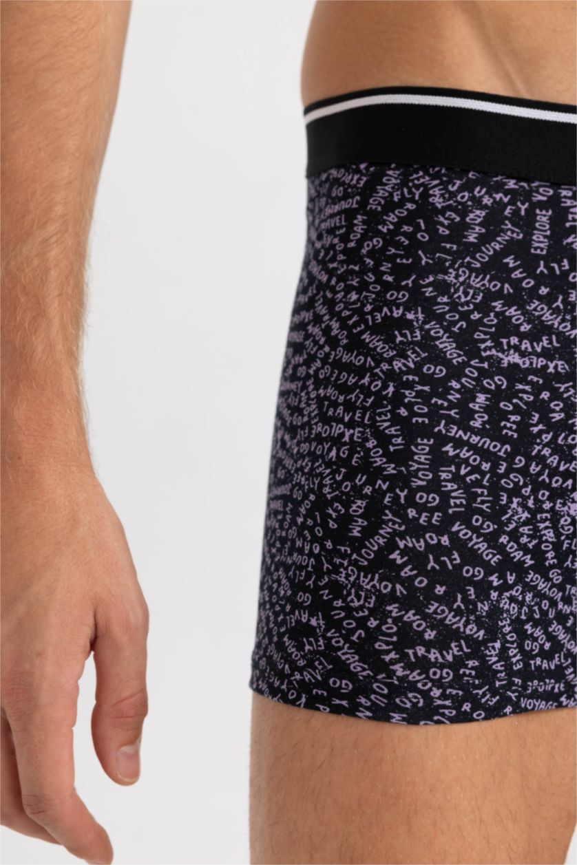 MAN Black 3 piece Regular Fit Boxer