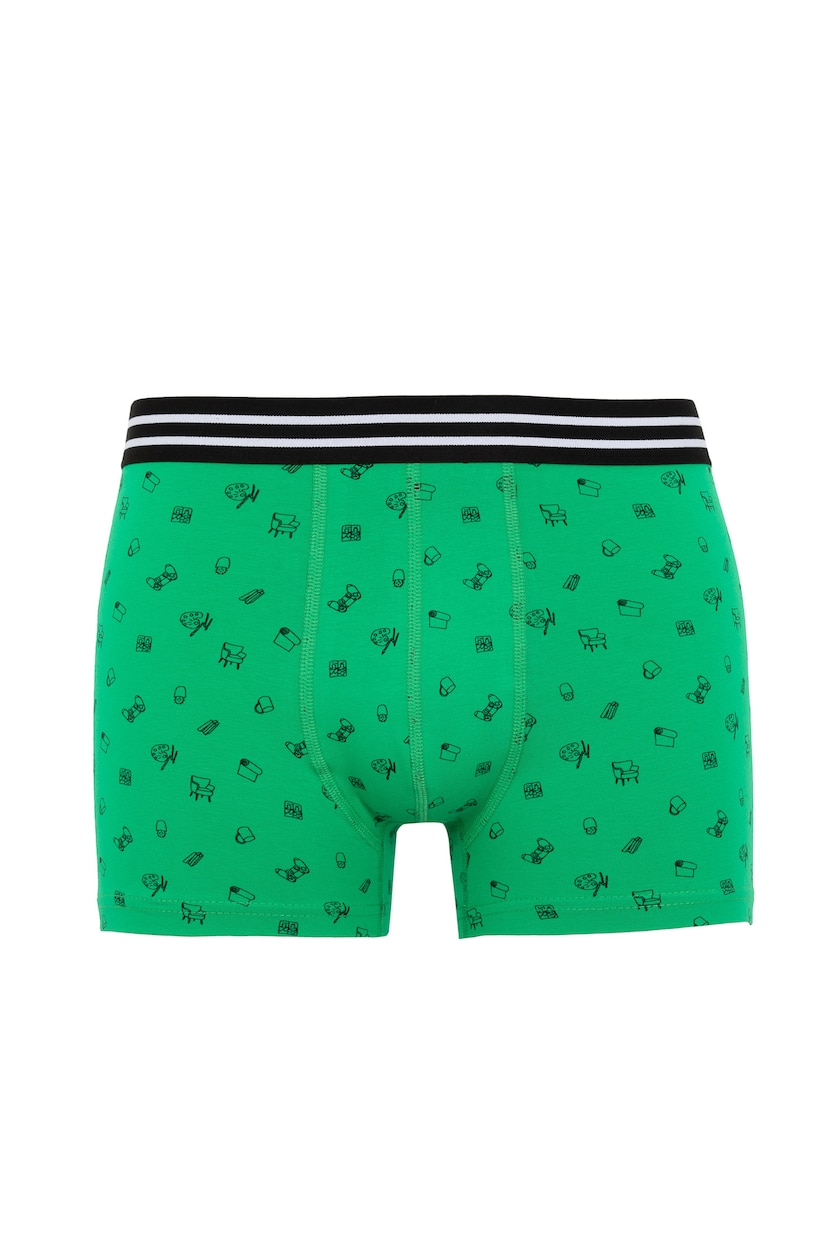 Men Green Regular Fit
