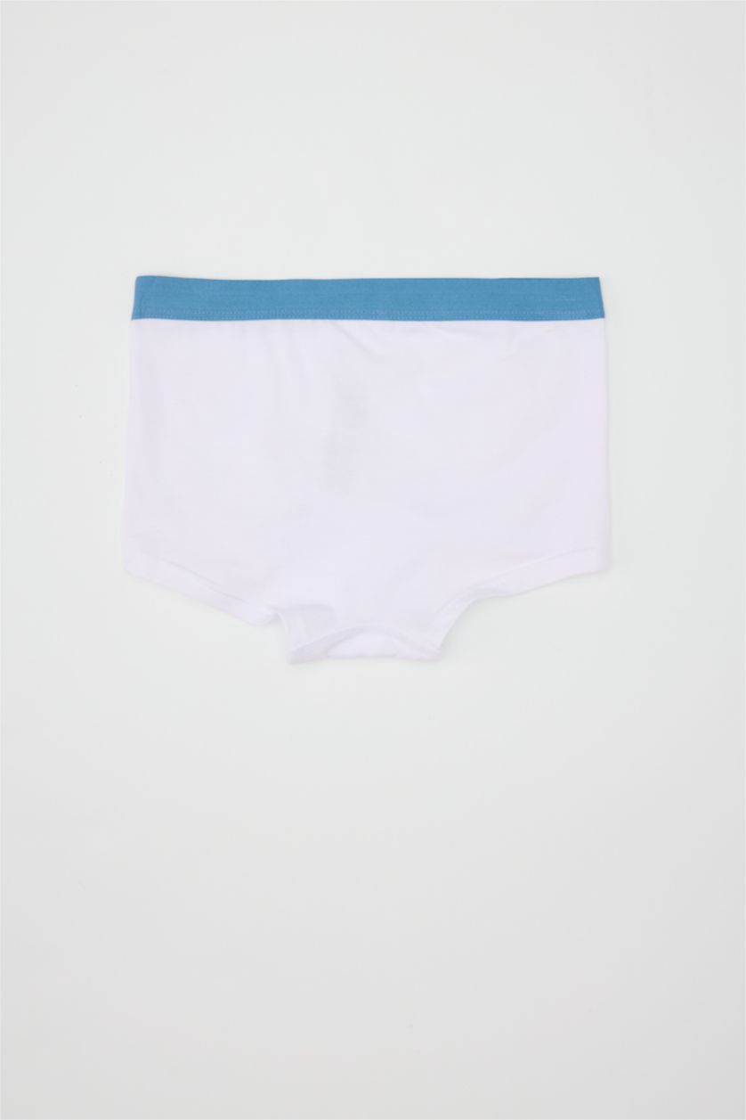 FILLES Blanc Lot De 2 Boxers Fille
