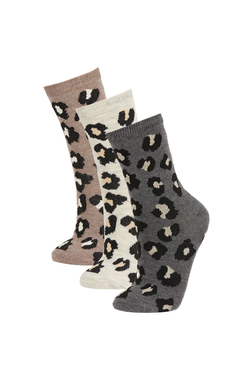 WOMAN Karma Woman 3 Piece Cotton Long Socks