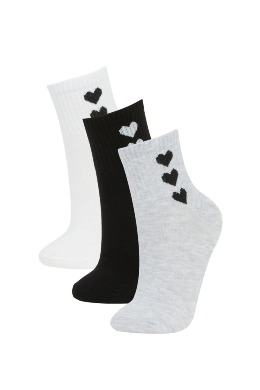 Women Karma 3 piece Cotton Long sock