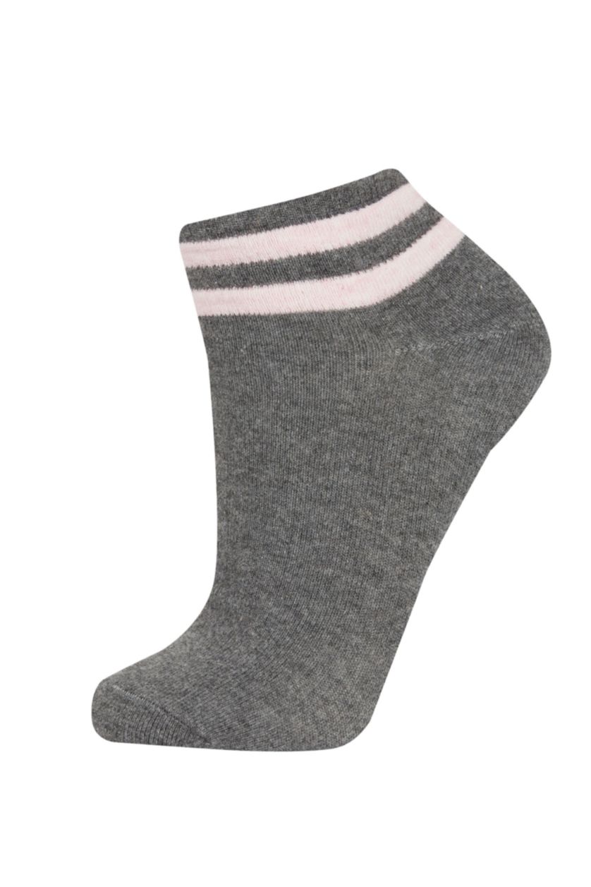 FEMME Rose Clair Chaussettes Coton Pour Femme - 3 Pièces