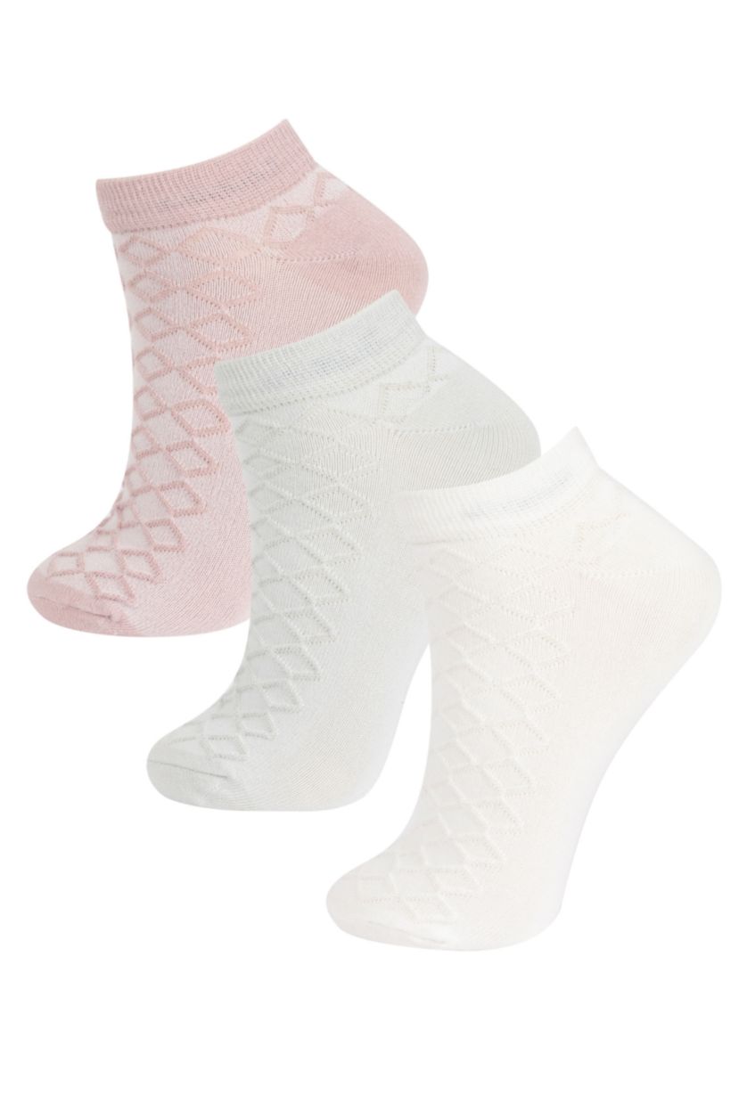 WOMAN Karma 3 piece Cotton Short Socks